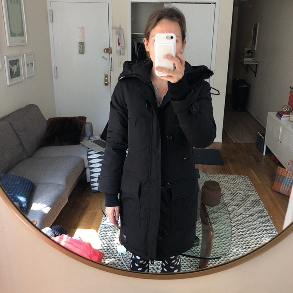 TNA Black Bancroft Parka